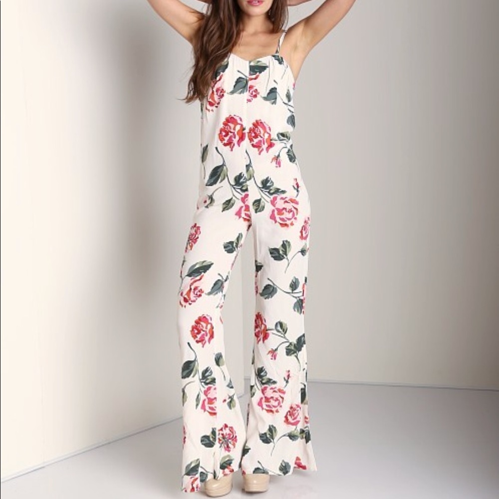 Stone Cold Fox Floral Jumpsuit
